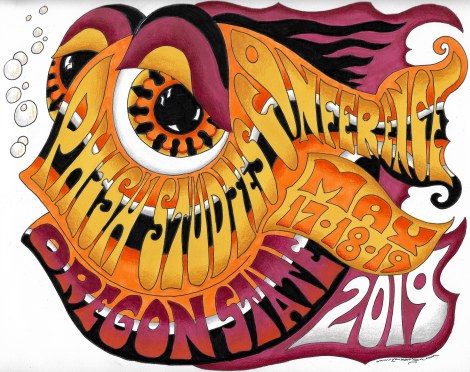 SMALL phish studies KERRIGAN happy fish